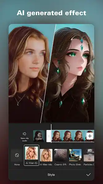 CapCut pro-apk AI-effect