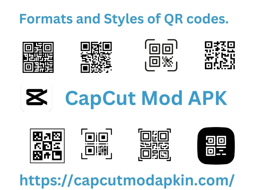 Formats and Styles of QR codes.